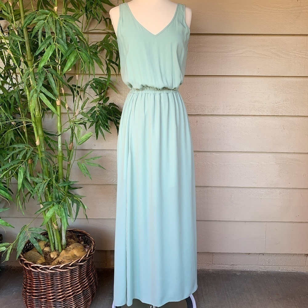 Show Me Your Mumu Seafoam Green Tank Dress
